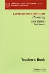 Cambridge First Certificate Reading Teacher's book (Cambridge First Certificate Skills)