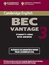 Cambridge BEC Vantage 3 Student's Book with Answers (BEC Practice Tests)