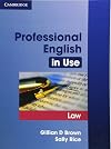 Professional English in Use: Law