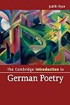 The Cambridge Introduction to German Poetry (Cambridge Introductions to Literature)
