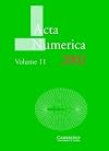 Acta Numerica 2002: Volume 11 (Acta Numerica, Series Number 11)