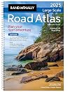 Rand McNally Road Atlas Large Scale 2025: United States, Canada, Mexico (Rand McNally Large Scale Road Atlas USA)