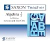 Saxon Algebra 1/2 Homeschool: Saxon Teacher CD ROM 3rd Edition 2010