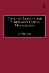 Effective Library and Information Centre Management