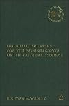Linguistic evidence for the pre-exilic date of the Yahwistic source