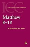 Matthew 8-18: Volume 2 (International Critical Commentary)