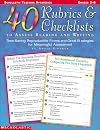 40 Rubrics & Checklists to Assess Reading and Writing (Grades 3-6)