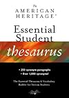 The American Heritage Essential Student Thesaurus