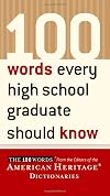 100 Words Every High School Graduate Should Know