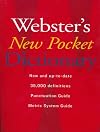 Webster's New Pocket Dictionary