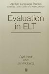 Evaluation in ELT (Applied Language Studies)