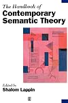 The Handbook of Contemporary Semantic Theory