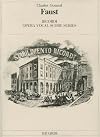 Gounod : Faust {score : vocal : Italian only} {Ricordi}