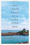 Red Ruby Heart in a Cold Blue Sea