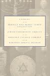 Catalog of the Bernice and Henry Tumen collection of Jewish ceremonial objects in the Harvard College Library and the Harvard Semitic Museum