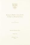 Rivayat-i Hemit-i Asawahistan: A Study in Zoroastrian Law