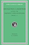 Lives of the Eminent Philosophers. Volume I