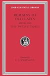 Remains of Old Latin, Volume III: Lucilius, The Twelve Tables