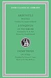 Poetics / Aristotle. On the Sublime / Longinus. On Style / Demetrius.