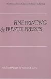 Fine printing and private presses