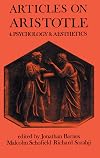 Articles on Aristotle: Volume 4: Psychology and Aesthetics