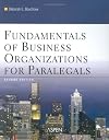 Fundamentals of Business Organizations for Paralegals
