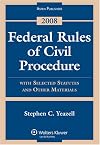 Federal Rules of Civil Procedure Statutes 2008: With Selected Statutes and Other Materials