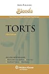 Blond's Law Guides: Torts, Fifth Edition
