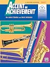 Accent on Achievement, Book 1,E-Flat Baritone Saxophone (Accent on Achievement, Bk 1)