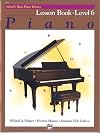 Alfred's Basic Piano Library Lesson Book, Bk 6