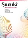 Suzuki recorder school. Volume 3, Alto recorder part