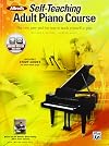 Alfred's Self-Teaching Adult Piano Course: The new, easy and fun way to teach yourself to play, Book & Online Audio