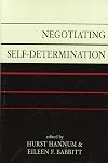 Negotiating self-determination