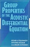 Group properties of the acoustic differential equation
