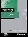 Effective Learning and Teaching in Law (Effective Learning and Teaching in Higher Education)