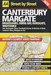 AA Street by Street Canterbury, Margate