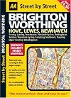 AA Street by Street Brighton, Worthing