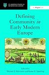 Defining community in early modern Europe