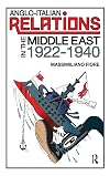 Anglo-Italian relations in the Middle East, 1922-1940