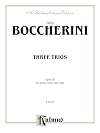 Three trios. for violin, viola, and cello / Opus 38