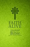 Faith Alive Bible - Green with Cross