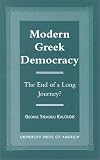 Modern Greek Democracy