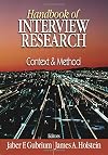 Handbook of Interview Research: Context & Method