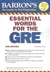 Barron's GRE: Essential Words for the GRE