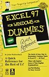 Excel 97 for Windows for Dummies: Quick Reference
