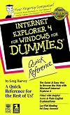 Internet Explorer 4 for Windows for Dummies: Quick Reference