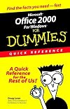 Microsoft Office 2000 for Windows for Dummies : Quick Reference