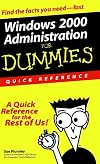 Windows 2000 Administration for Dummies: Quick Reference
