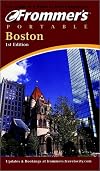 Frommer's Portable Guide: Boston