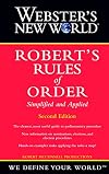 Webster's New World Robert's Rules of Order